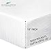 Feather & Stitch 500 TC King Size Damask Bed Sheet Set, 100% Cotton Soft Breathable Bedsheets, 4 Piece 18