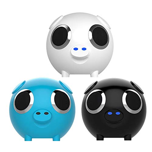GOVOW-Tech Small Fans Electric for Women & Children Cool Meng Energy Pig Smart Bluetooth Audio Charging Treasure DIY Night Light