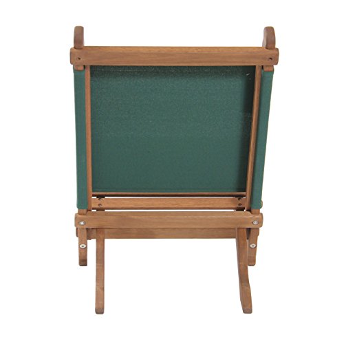 Byer of Maine 235P Pangean Lounger/ Portable Wooden Chair, Green
