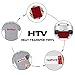 HTV Heat Transfer Vinyl Bundle - 17 Pack 12