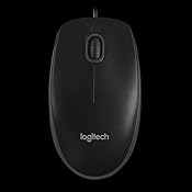 Logitech B100 - Ratón óptico, color negro: Amazon.es: Informática
