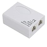 Uxcell Telephone ADSL Modem 6P2C RJ11 Splitter Filter for Landline Telephone