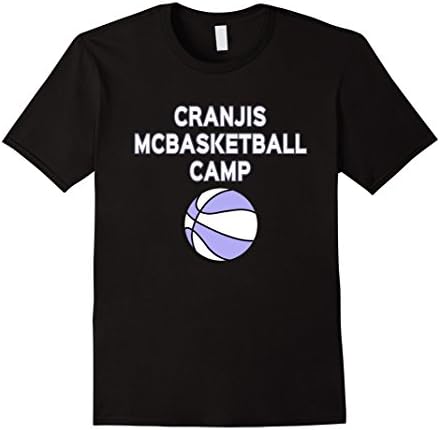 Mens Cranjis McBasketball Camp T-shirt Medium Black