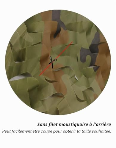 TongCamo Large Sitong Camouflage Mesh Roll - Ideal for Camouflage, Hunting, Military Decoration - Perfect for Shadowing