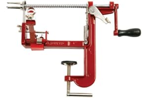 Norpro 864R Apple Mate 2 Peeler, Red