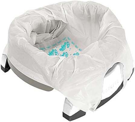 POTETTE PLUS 2-in-1 Travel Pot/Toilet Trainer - Light Green/White - Image 4