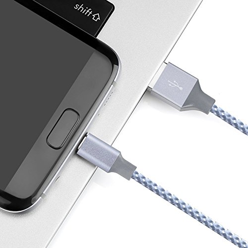 Vanzon Micro USB Cable,5Pack 3FT 2x6FT 2x10FT Long Premium Nylon Braided Android Charger USB to Micro USB Charging Cable Samsung Charger Cord for Samsung Galaxy S7 Edge/S7/S6/S4/S3,Note 5/4/3-Gray