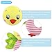 BBSTORE Soft Rattle Toy Chick Baby Rattle Toys Nontoxic for Newborn Baby Toddlers Infant Imagination and Early Education Gift for Boys and Girls for Over 0 Months
