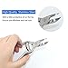 IBEET Nail Clippers Set Fingernail and Toenail Clipper Cutter Set, Sturdy Stainless Steel Water Resistant Nail Clipper