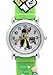 Ben 10 Toy Line Green Rubber Strap Round Dial Kids Watches