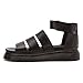 Dr. Martens Women's Clarissa Sandal, black, 8 B UK (10 US)