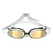 MP Michael Phelps XCEED Swimming Goggles, Mirrored Lens, White/Black Frame
