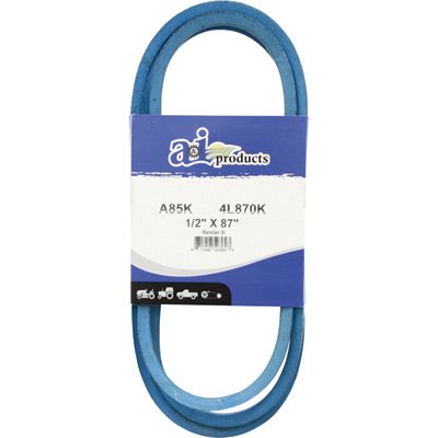 Pix A & I Products Blue Kevlar V-Belt with Kevlar Cord - 87in.L x 1/2in.W, Model# A85K/4L870K