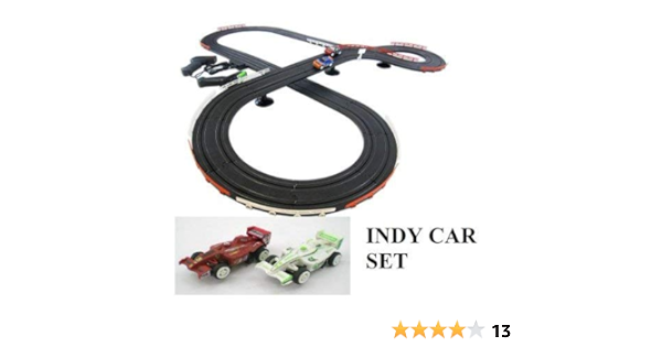 bicycle powered slot car track