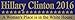 Hillary Clinton 2016 A Woman's Place is in The White House Magnetic Bumper Sticker
