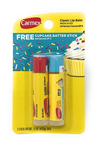 Carmex Classic Medicated Lip Balm Stick with FREE Cupcake Batter Stick- Buy  Online in Malta at malta.desertcart.com. ProductId : 57022854. Carmex Classic Medicated Lip Balm Stick with FREE Cupcake Batter Stick- Buy  Online in Malta at malta.desertcart.com. ProductId : 57022854.