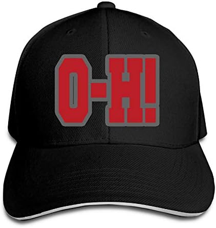 Ohio State O-Hï¼ Adjustable Baseball Hat Dad Hats Trucker Hat Sandwich Visor Cap