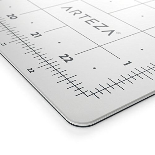 ARTEZA Self Healing Rotary Cutting Mat, 18"x24" With Grid & Non Slip Surface for Fabric, Paper, Vinyl, Plastic, Eco Friendly, Durable & Flexible, Great for Crafts, Quilting, Sewing, Scrapbooking