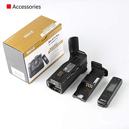 Meike MK-XT3 Pro Poignée d'alimentation Verticale avec télécommande intégrée 2,4 GHz pour Appareil Photo Fujifilm Fuji X-T3 XT3 - Image 6