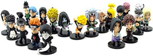 Andy Candy NARUTO Anime 21PCS Doll Models Plastic Toys