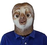 Latex Sloth Head Mask