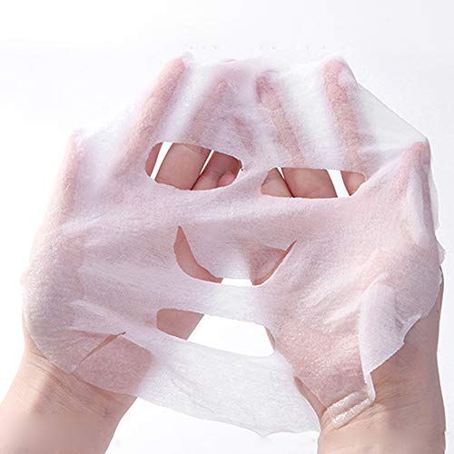 Skin Face Care (100 Pieces) DIY Facial Paper Compress Masque Mask,DIY Skin Care Natural Face Cotton Mask Sheet
