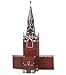 KERANOVA 219 Clever Paper Historic Buildings Spasskaya Tower (Moscow Kremlin) 3D Puzzle, 19 x 11 x 32 cm, Multi Color