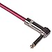 Seismic Audio SAGCRPK-20 Pink 20-Feet Woven Cloth Guitar/Instrument Cable