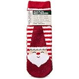 Bath and Body Works BEST FRIENDS SANTA and ELF Shea-Infused Lounge Socks