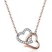 Lelekiss Swarovski Elements Crystal Pendant Necklace for Women, 18''