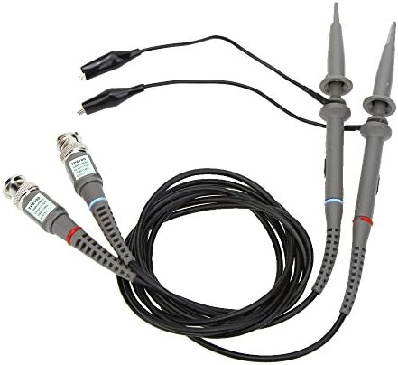 Hubry (TM) 2pcs 100MHZ Scope Clip Probe High Voltage portable osciloscopio Oscilloscope Probe Low Noise Probes oszilloskop