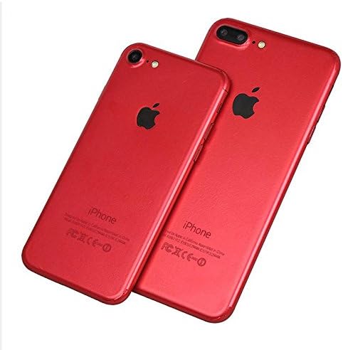 iPhone 7 or IPhone 7 Plus RED FULL BODY VINYL DECAL WRAP KIT STICKER SKIN COVER (iPhone 8)