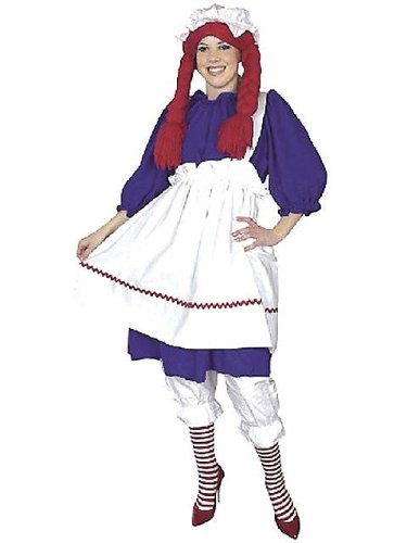 Raggedy Anne Costume 1X