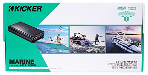 5 KICKER+45KMA4506+6+Channel+Amplifier+KMA450+6