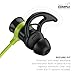 Phaiser BHS-730 Bluetooth Headphones Headset Sport Earphones with Mic and Lifetime Sweatproof Guarantee - Wireless Earbuds for Running, Limegreen
