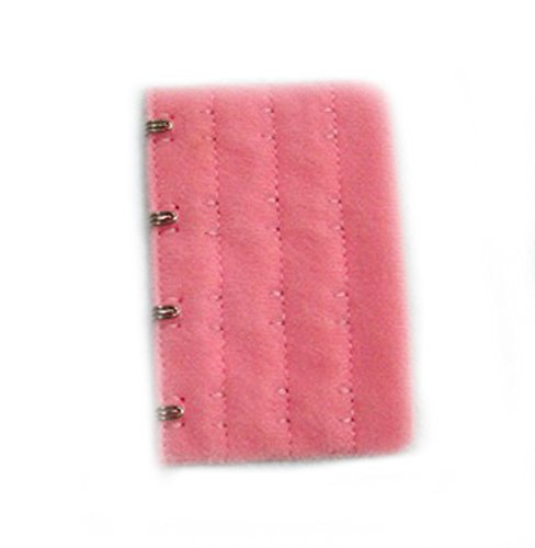 Ewandastore 28 Pcs Assorted Colors Women 4 Hook 3 Rows Spacing Bra Extender Strap