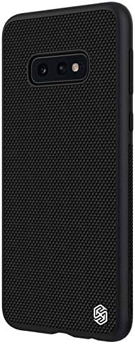 Nillkin Case for Samsung Galaxy S10e S 10e (5.8" Inch) Textured Series Nylon Fiber Tough & Durable PC + TPU Material Luxury Protect Black