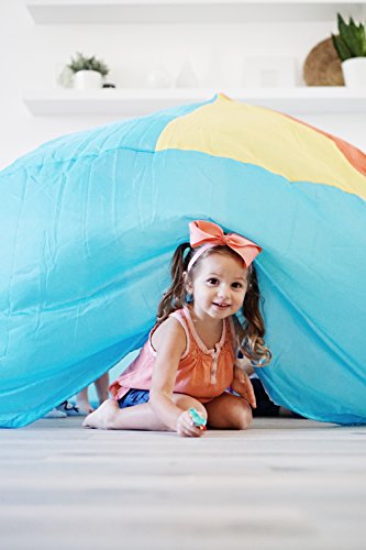 Air Fort  Build an Inflatable Fun Kid's AirFort inflates in Seconds. The Easy Play Tent for Kids of All Ages! Beach Ball Blue