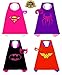 Vanguard Superhero Girl Cape and Mask set of 4 different styles