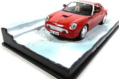 JAMES BOND - 1/43 car compatible for Ford Thunderbird 007 from Movie: Die Another Day - KY14SP, Red, 1/43 scale - Image 3