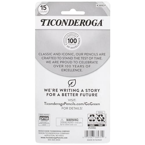 Dixon Ticonderoga Office & School Eraser Combination Set, 15 Eraser Multi-Pack, Multicolored (38931)