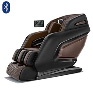 DNNAL Massage Chair, Multifunction Home Fully Automatic Massage Sofa Electricity Space Capsule Massager with Bluetooth, Save Space, Warm Compress