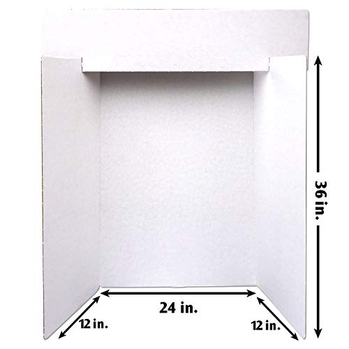 ArtSkills TriFold Display Boards, 36" x 48", White, 6 Count Pricepulse