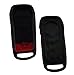 KEMANI Keyless Remote Entry Key FOB Shell Case Replacement Compatible with 2004-2009 Nissan Quest 5 Button No Chips