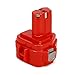 POWERAXIS 12V 2.0Ah Replacement Battery for Makita 1222, 1233, 1234, PA12, 1220, 1235, 1235B, 1235F, 192696-2, 192698-8, 192698-A, 193138-9, 193157-5 Cordless Power Tool(Red)