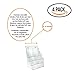 SOURCEONE.ORG Source One Premium Large 4 Tier Magazine Organizer, Brochure Holder, Wall Mount or Counter Top Use Clear Acrylic (S1-85-4-DCI) (4 Pack)