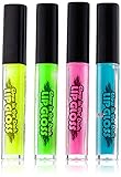 Rhode Island Novelty Assorted Color Glow in The Dark Lip Gloss (4)