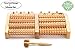 Dual Foot Massager Roller (Large) - Relieve Plantar Fasciitis, Foot Pain, Arch Pain, Feet Pain - Stress Relief - Chinese Massager - Bonus Face Massager - Perfect Gift