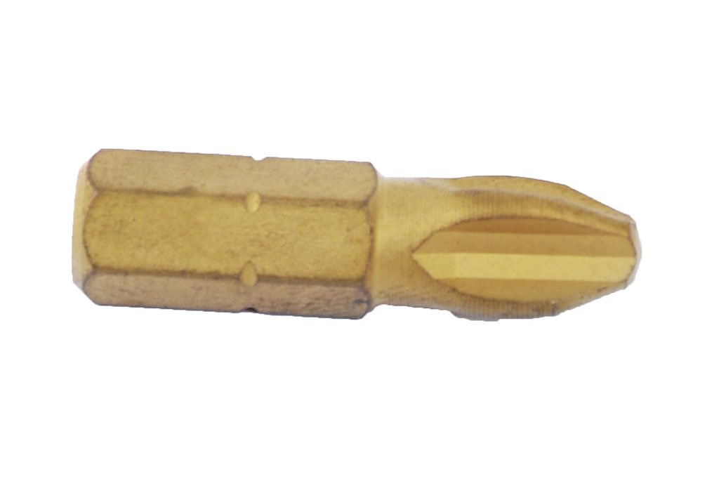 CoFan 09530002 – Pack of 5 Screw Bits Titanium with Footprint, 50 mm)