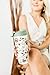 Steel Mill & Co Insulated Thermal Coffee/Tea Mug, 16oz Travel Cup, Floral Tumbler, Woodland Floral